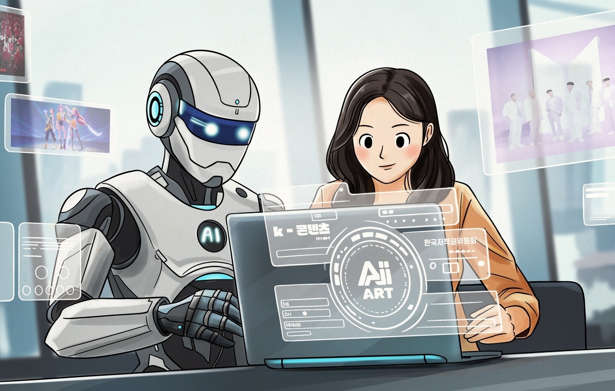 정부, AI 생성물도 저작권 보호 추진…'인간 기여도' 기준 명확화