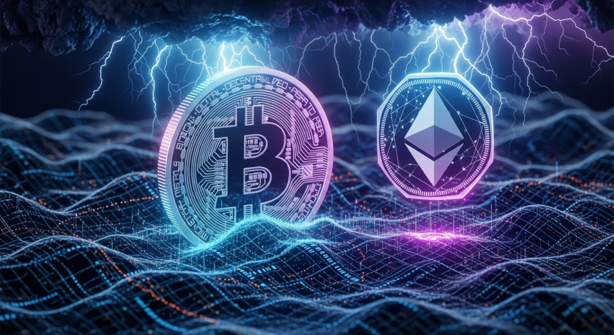  비트코인 $BTC·이더리움 $ETH 급락, 하루 새 1조 원 규모 강제 청산 발생