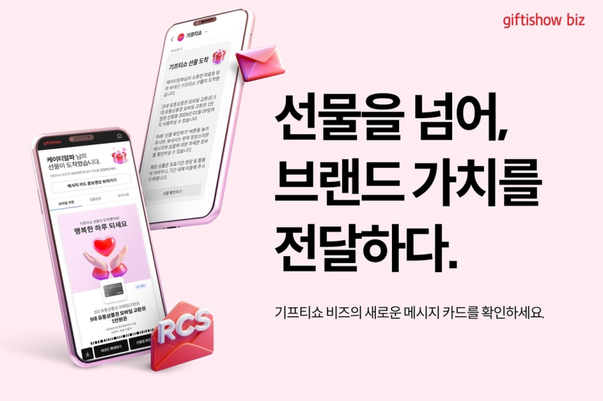  KT알파, 모바일 상품권에 '메시지 카드' 도입…RCS로 마케팅 진화