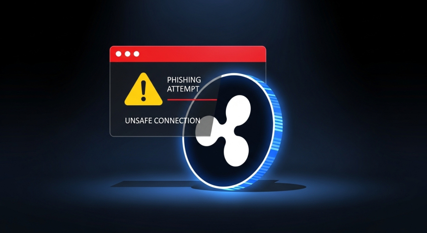  업홀드, 리플(XRP) 겨냥한 피싱 사기 경고…15억 개 XRP 보유자 타깃