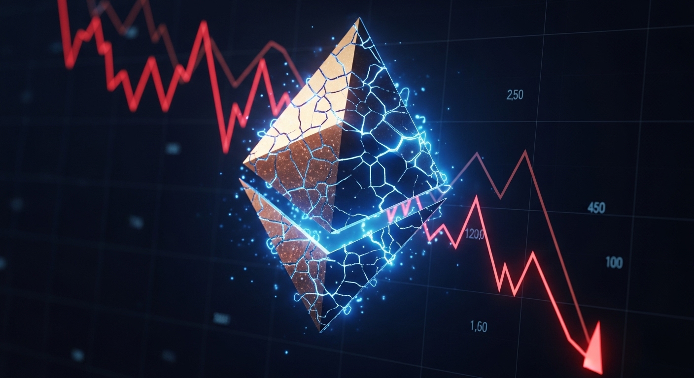 이더리움($ETH), 기술적 지지선 하락에 약세 지속…$2,500 지지 시험대에 올라