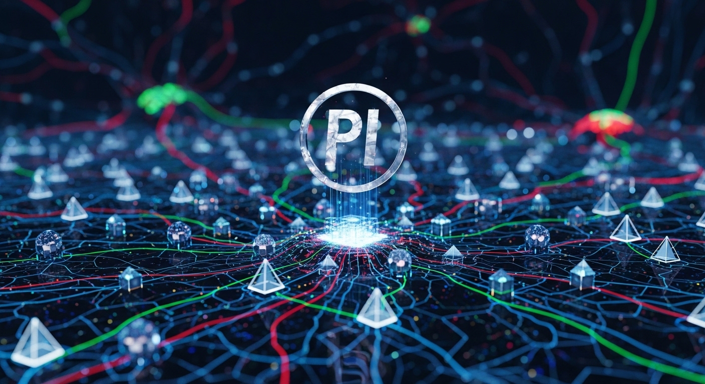 파이코인, AI 협업에도 4% 하락…단기 매도 압력 vs 장기 성장 기대