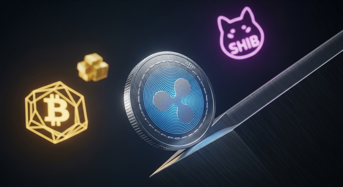 비트코인 $BTC 9만 달러 지지선 붕괴…XRP·시바이누, 반등 기로에서 기술적 저항 시험