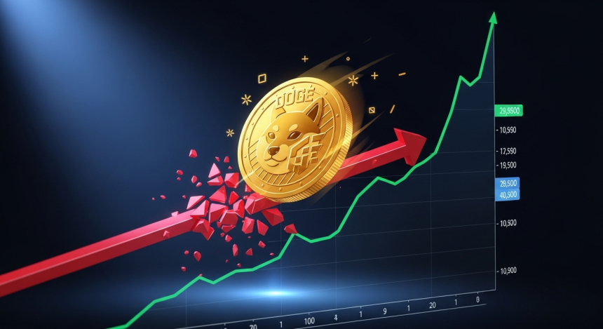  도지코인($DOGE), 강세 패턴 돌파…단기 18% 상승 여력 주목