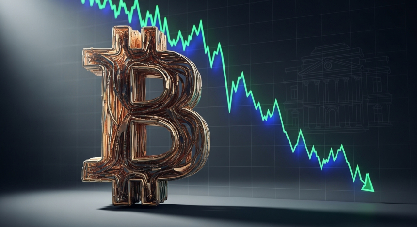  비트코인 $BTC 40% 하락에도 기관 매수 계속…ETF 자금 유출이 변수로