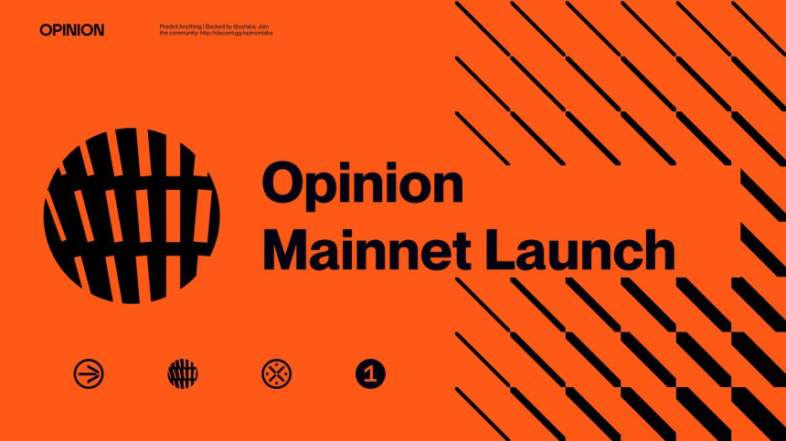  Opinion, BNB체인에서 메인넷 전면 오픈…예측시장 대중화 본격화
