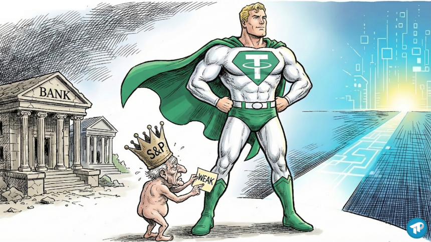 [사설] S&P 비웃은 테더 CEO, ‘낡은 금융’에 던진 돌직구