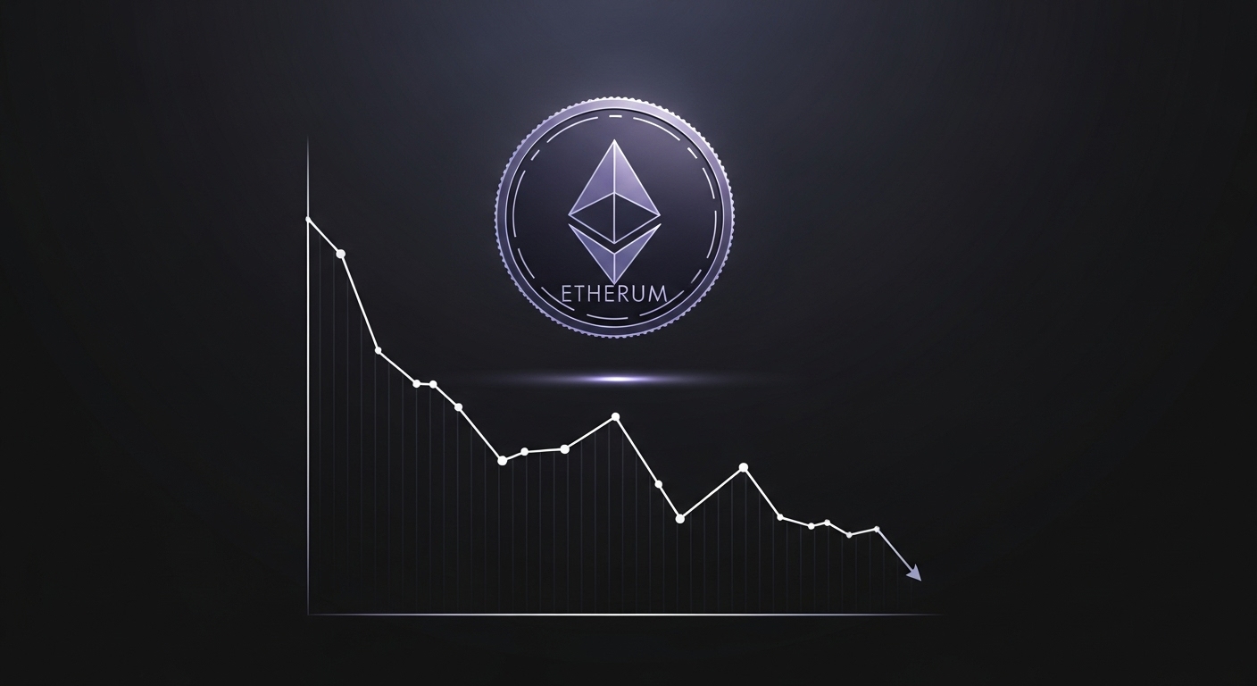 이더리움($ETH), 3,000달러 지지선 재차 시험…추가 하락 경고