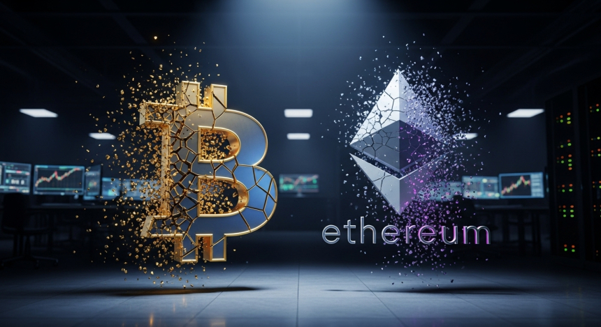  블랙록, 비트코인·이더리움 900억 원 매도…시장 불안 심화