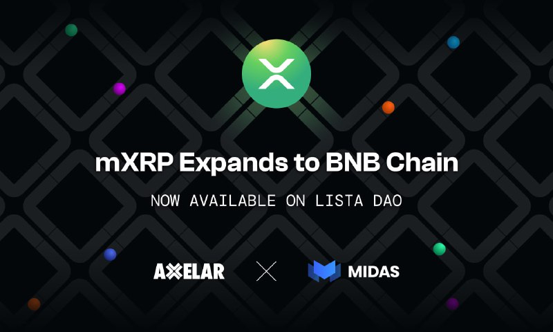엑셀라, 미다스·리스타다오와 협력...BNB 체인에 XRP 기반 수익형 자산 'mXRP' 확장