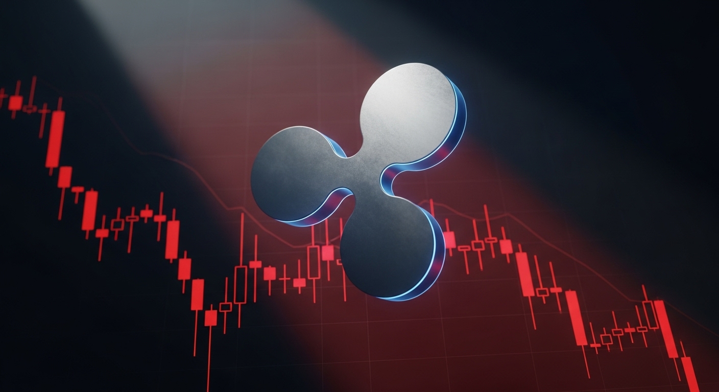 XRP, 데드크로스 발생…하락 전환에 무게, 지지선 3곳이 분수령