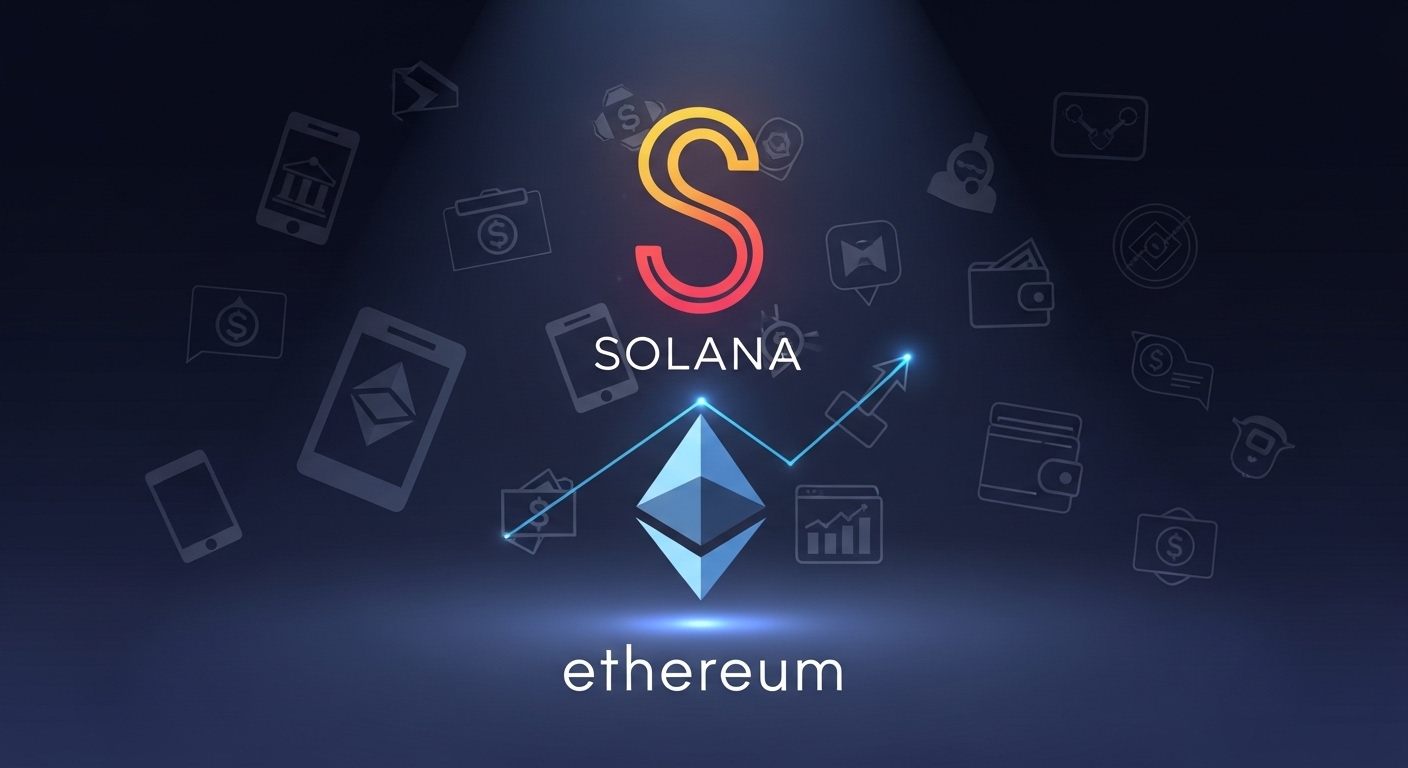 앱 수익서 이더리움 제친 솔라나…하루 433만 달러로 2배 격차