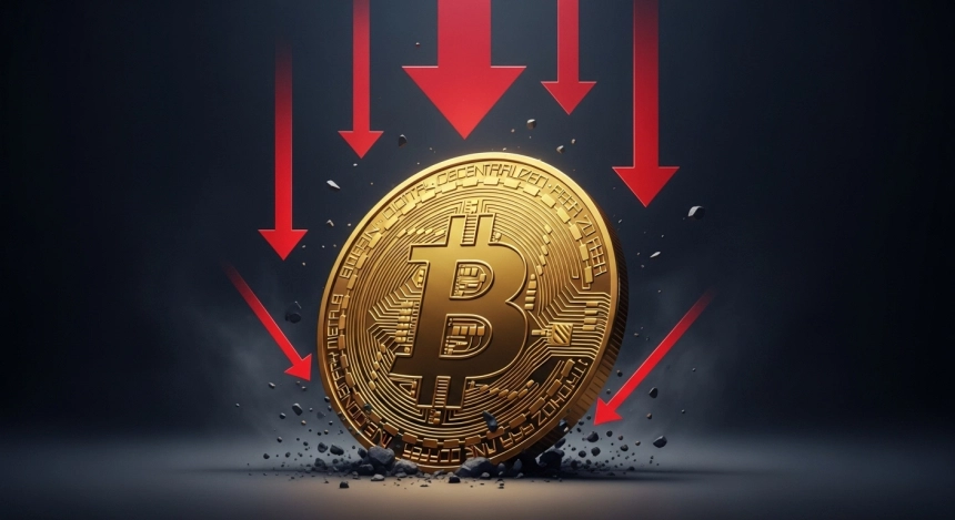 비트코인 $BTC, 트럼프 강경 발언 여파에 10만 7,000달러까지 급락…고래 매도세가 하락 부추겨