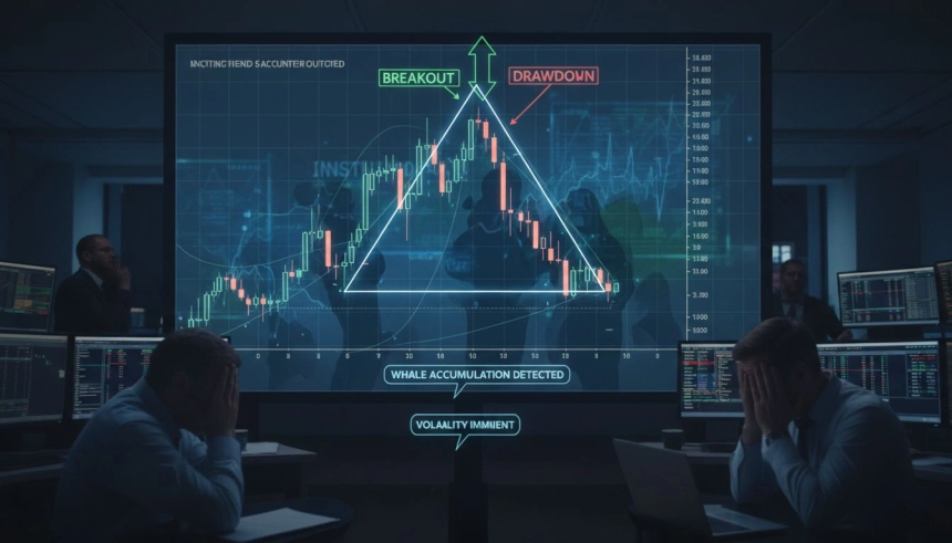 비트코인(BTC), 삼각형 수렴 패턴 끝자락…돌파 시 10만 달러 돌파 가능성