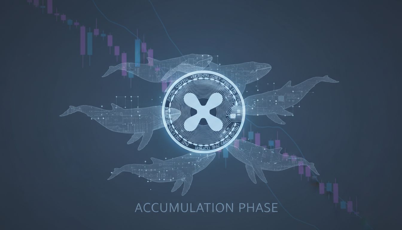 XRP, 고래 매집 본격화…바닥 신호인가 ‘신중한 재포지셔닝’인가