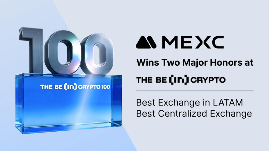  MEXC, ‘비인크립토 100 어워즈’ 최우수 거래소 및 LATAM 부문 2관왕 달성