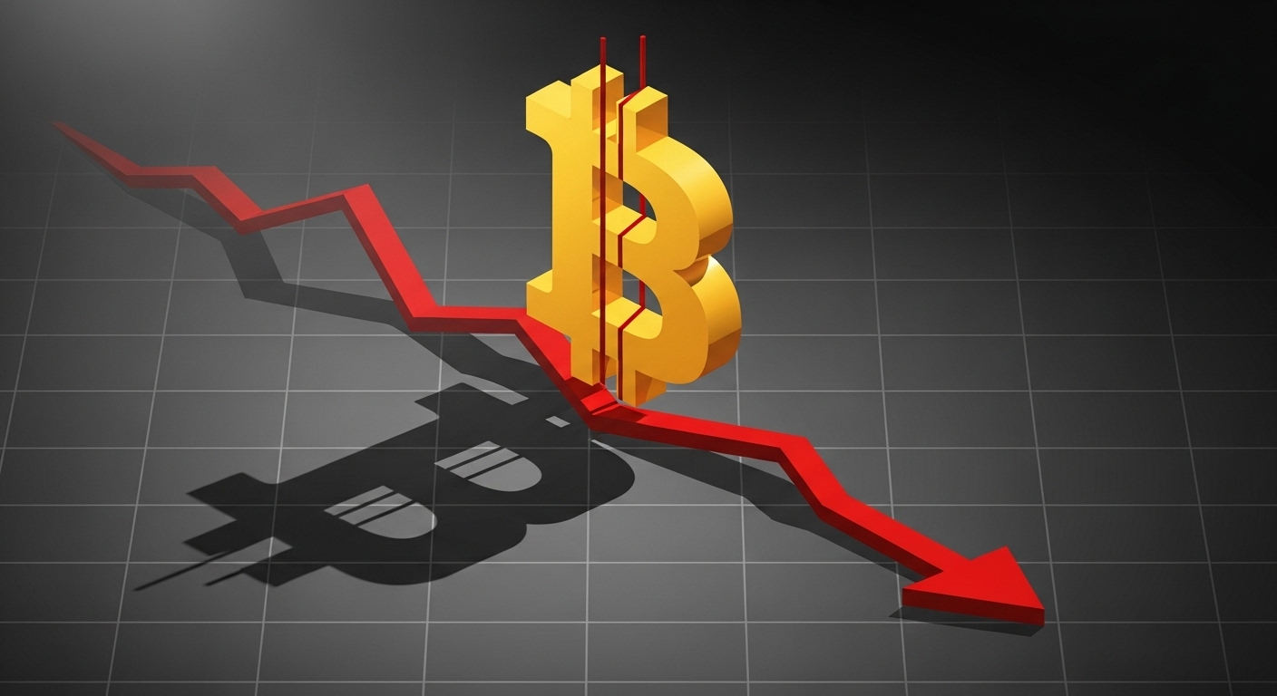 비트코인(BTC), '베어 플래그' 경고…50,000달러 하락 가능성 제기