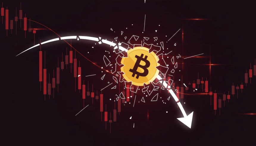 비트코인 $BTC, 포물선 추세 붕괴 경고…최대 80% 하락 가능성 제기