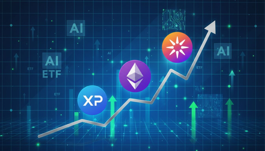  XRP·이더리움·솔라나, 연말 최대 136% 상승 전망…ETF·기관 수요가 촉매
