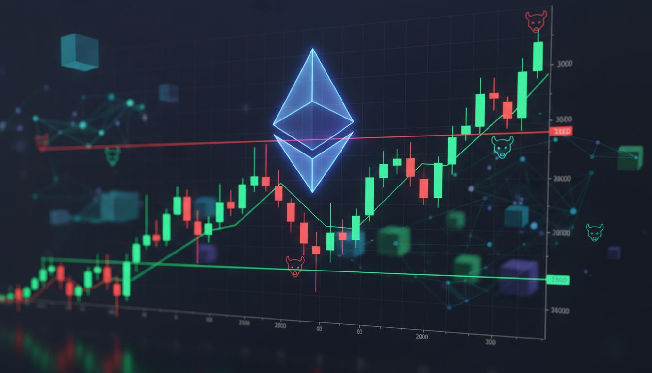 이더리움($ETH), 3,000달러 회복…기술 차트는 '불확실', 온체인 지표는 '강세'
