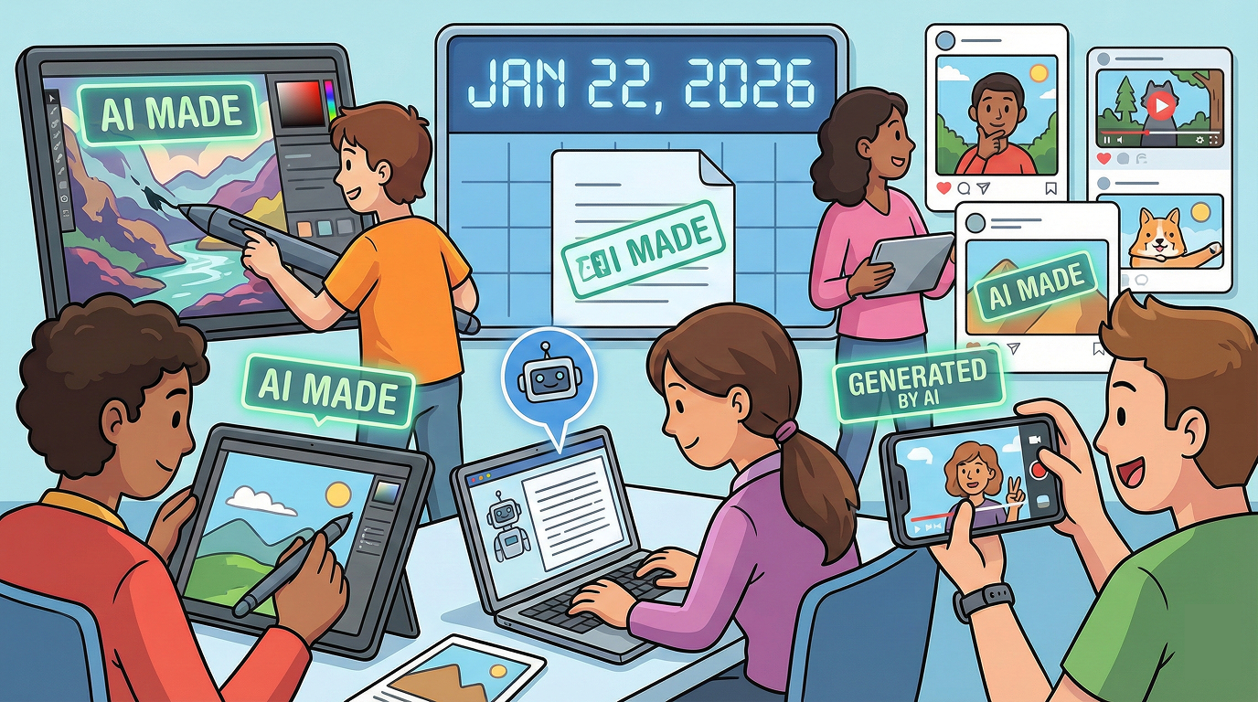 “이거 AI가 만들었어요” 고지 의무 생긴다…2026년 1월 22일부터 ‘AI기본법’ 전면 시행