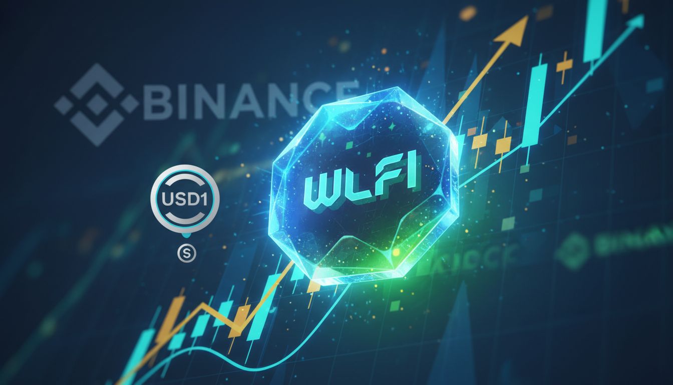 WLFI, 8% 반등에 상승 촉발…USD1 채택 확대·바이낸스 상장이 촉매
