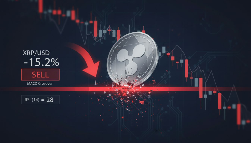  XRP, ETF 호재에도 25% 급락…1.90달러 지지선 붕괴