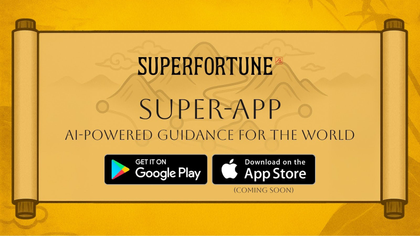  SUPERFORTUNE, AI 기반 모바일 앱 출시…웹3 넘어 3,920억 달러 규모 메타피직스 시장 공략