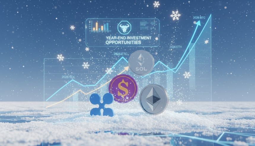  XRP·솔라나·이더리움, 2026년 강세장 앞두고 연말 '저점 매수' 기회로 부각