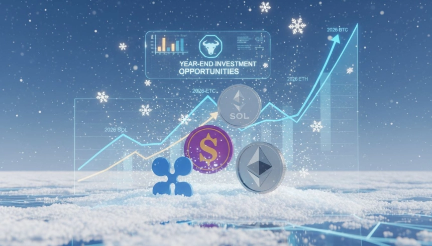 XRP·솔라나·이더리움, 2026년 강세장 앞두고 연말 '저점 매수' 기회로 부각