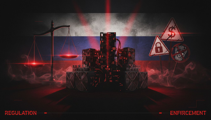  러시아, 암호화폐 채굴에 최대 징역 5년 형…2026년부터 형사처벌 본격화