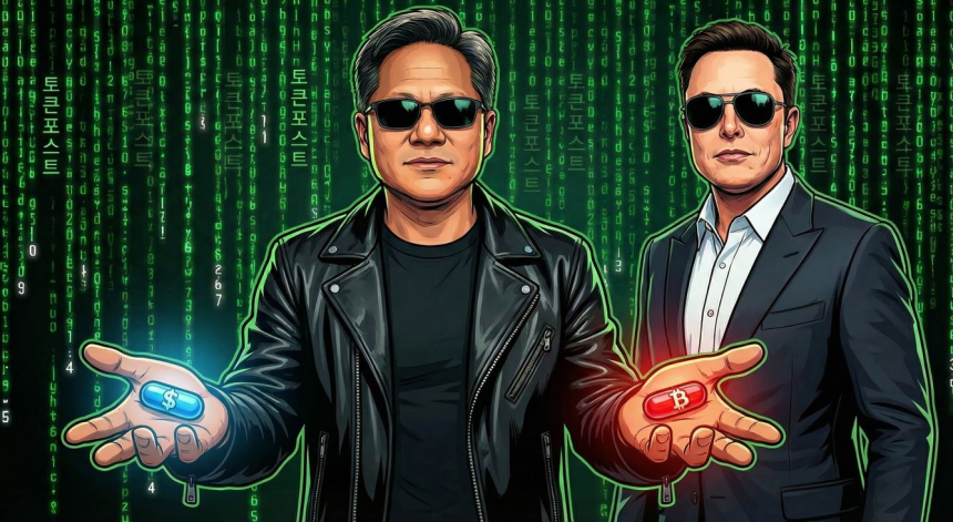  [토큰만평] 두 알약, 하나의 현실