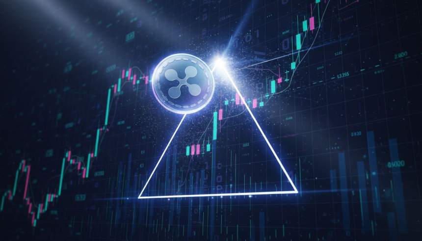  XRP, 대칭 삼각형 돌파 임박…기술적 목표가는 2.4달러