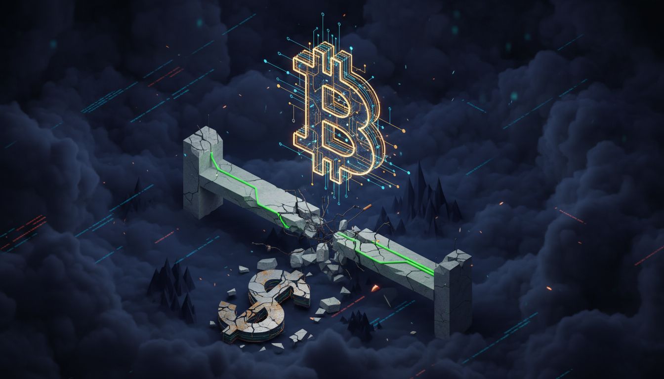 금리 인하에도 비트코인 $BTC 하락세 지속…9만 달러 지지선 무너져