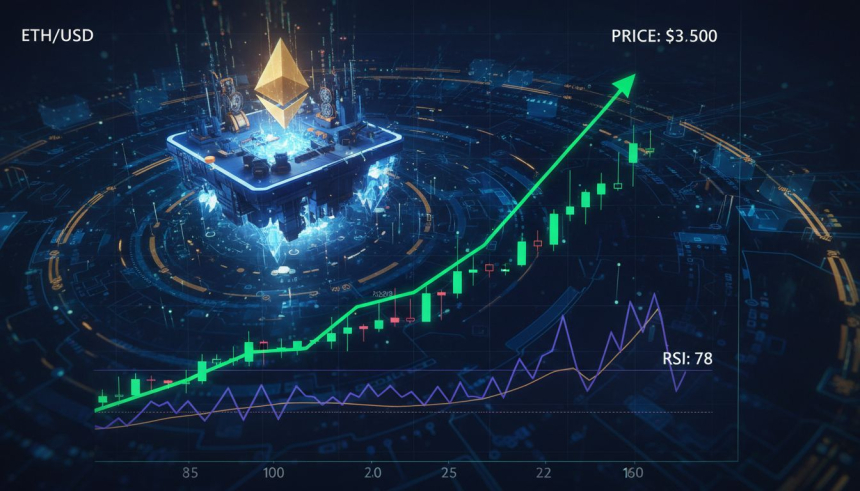  이더리움($ETH), 기술적 반등세…3,200달러 돌파 기대감