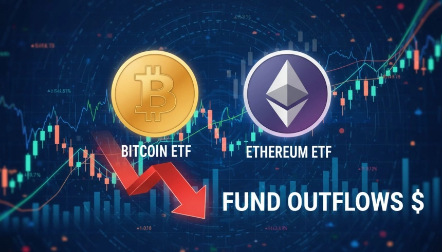 비트코인·이더리움 ETF, 2025년 첫 순유출…한 달 새 29억 달러 이탈