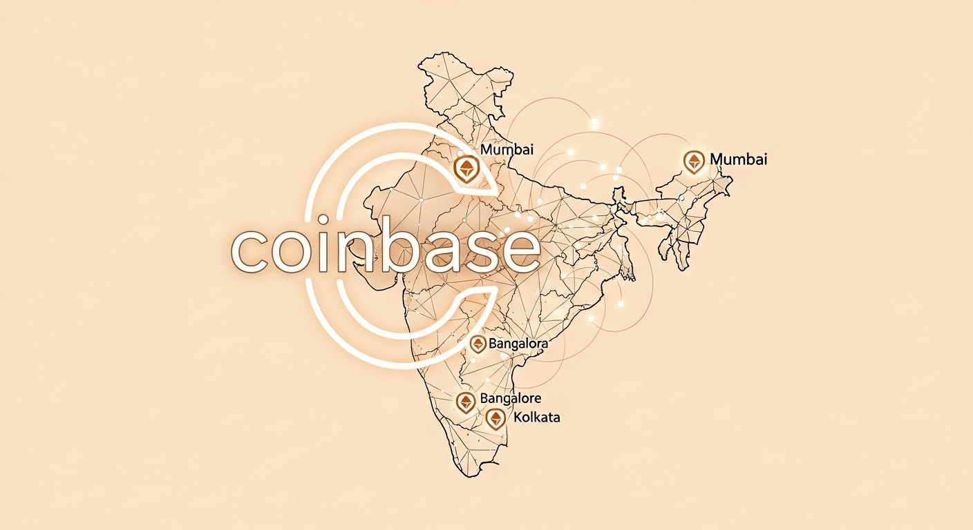 코인베이스, 인도 시장 2년 만에 재진입…2026년 법정화폐 입금 서비스 예고