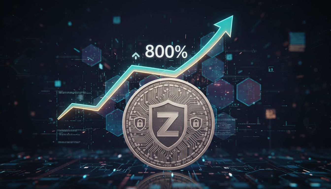 Zcash 800% 폭등…비트코인·이더리움 압도한 '프라이버시 코인 반전'