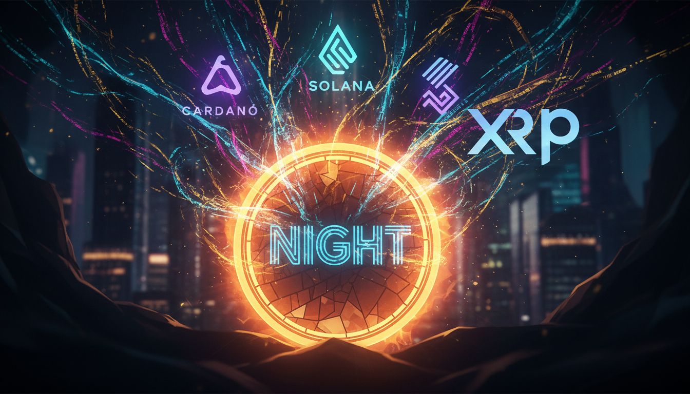 카르다노의 반격…미드나잇(NIGHT) 거래량, XRP·솔라나 합산 추월