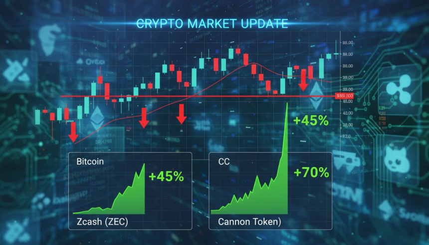  비트코인 $88,000 저항 또 막혔다…ZEC·CC 알트코인 강세 속 시총 3조 달러 회복
