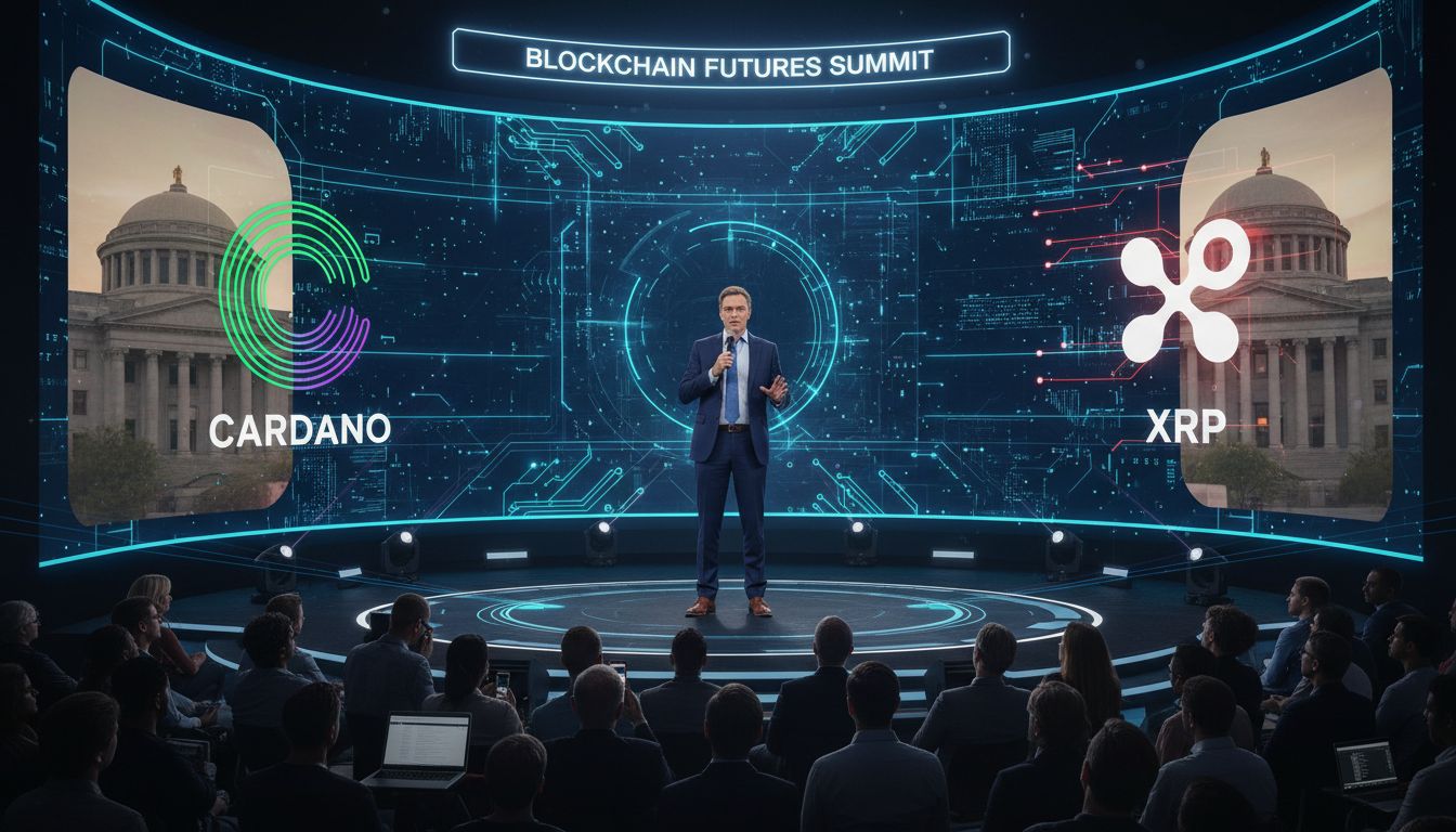 “카르다노·XRP, 기술력은 전통 금융보다 100배 앞서” 찰스 호스킨슨 강조