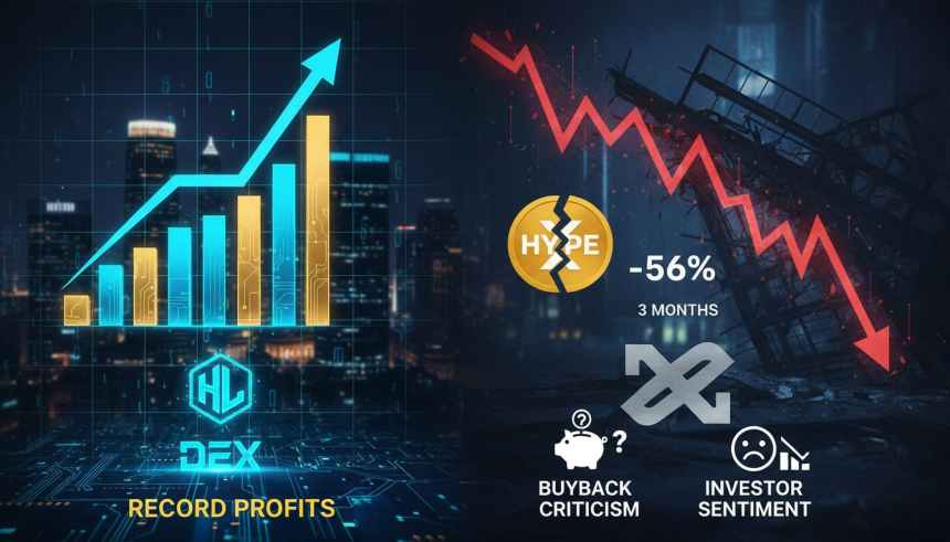  HYPE 56% 급락…수익은 호황인데 토큰은 왜 추락했나