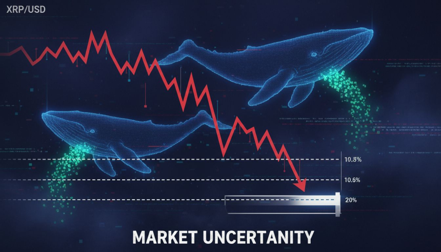  XRP $1.90 지지선 붕괴…하락세 지속 속 1.10달러 경고등 켜졌다