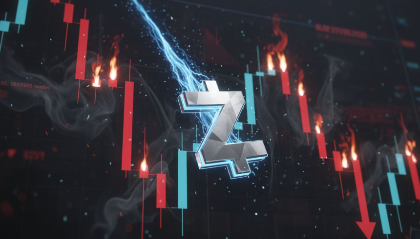  Z캐시($ZEC), 일주일 새 32% 급락…기술적 붕괴에 추가 하락 경고