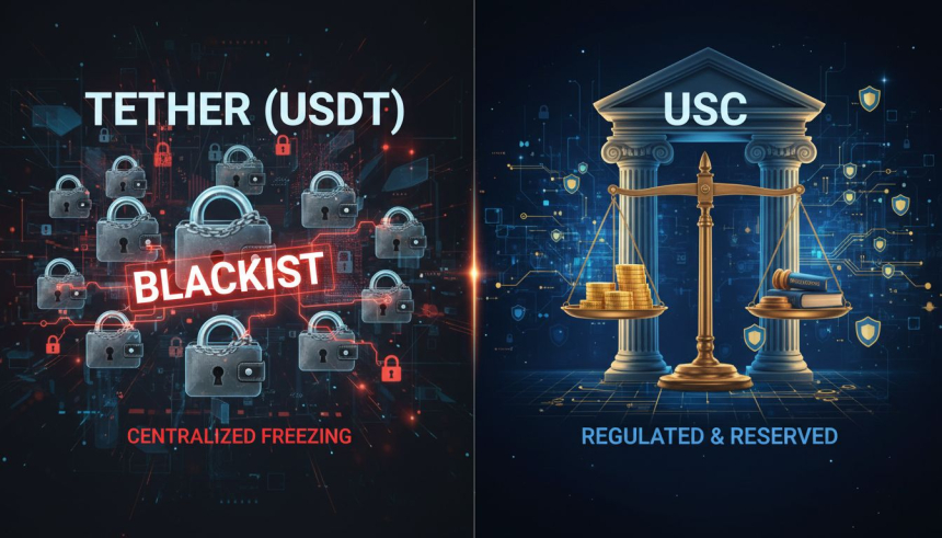  테더, 2년간 3,290억 달러 동결…USDC보다 30배 적극 대응