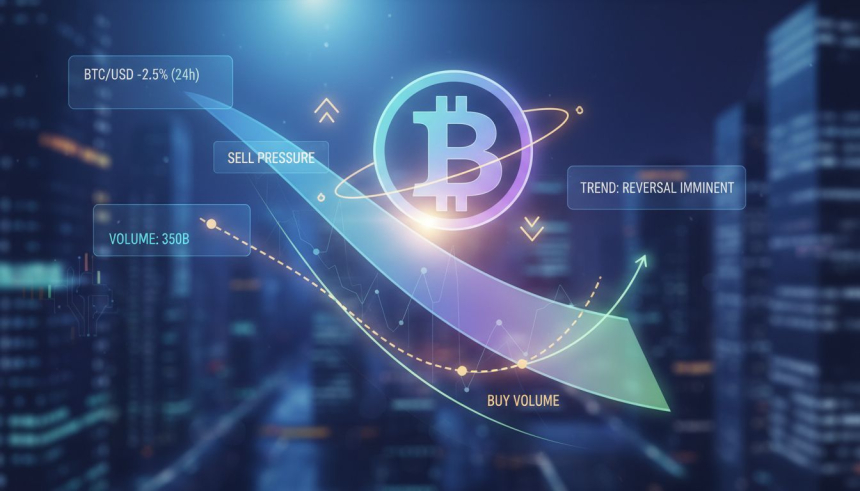  비트코인($BTC) 매도 압력 80% 급감…“바닥 다지기, 반등 전환 신호”