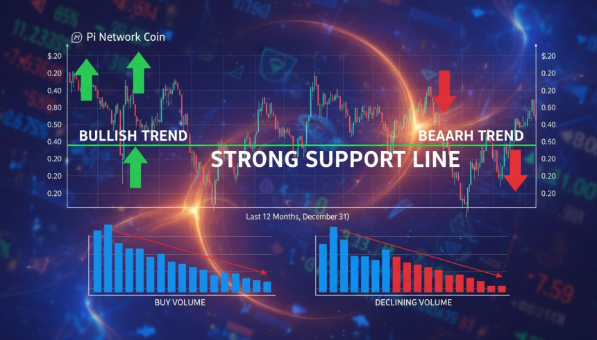  파이코인, 0.20달러 지지선 또 시험대…붕괴 시 사상 최저가 경신 우려