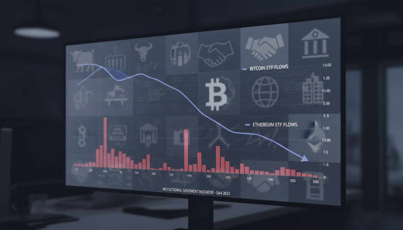 비트코인·이더리움 ETF서 30일간 1조5천억 원 빠졌다…시장 수요 위축 신호