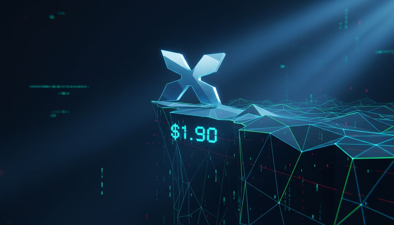 XRP, 1.90달러 지지선 시험대… ETF 자금 유입에도 고래 매도 압박