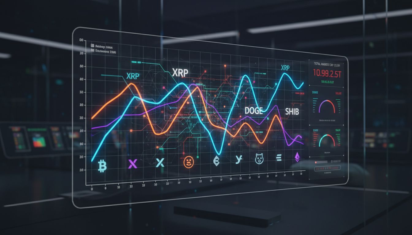 GPT-5.2가 전망한 2025년 XRP·도지코인·시바이누 시나리오…상승·하락 경계선은?